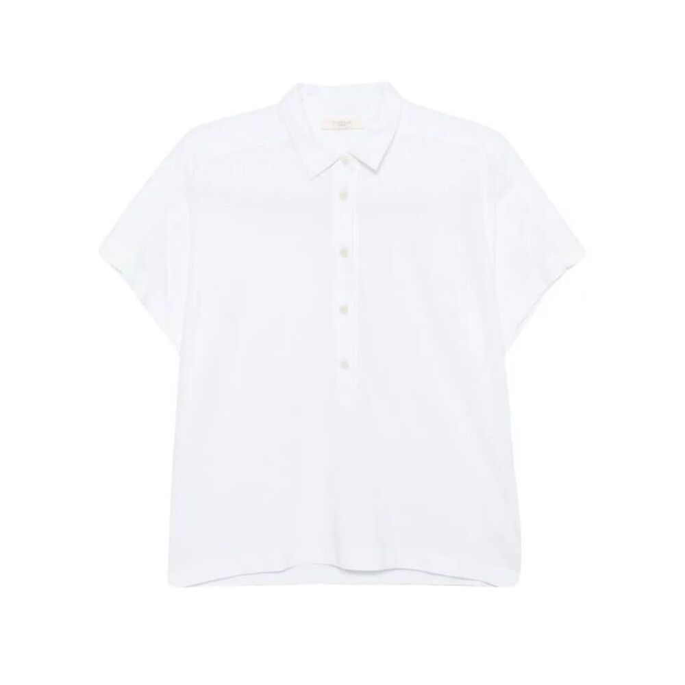 Zanone Women Short-Sleeved Cotton Polo Shirt
